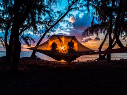 Tente suspendu ile de La Réunion